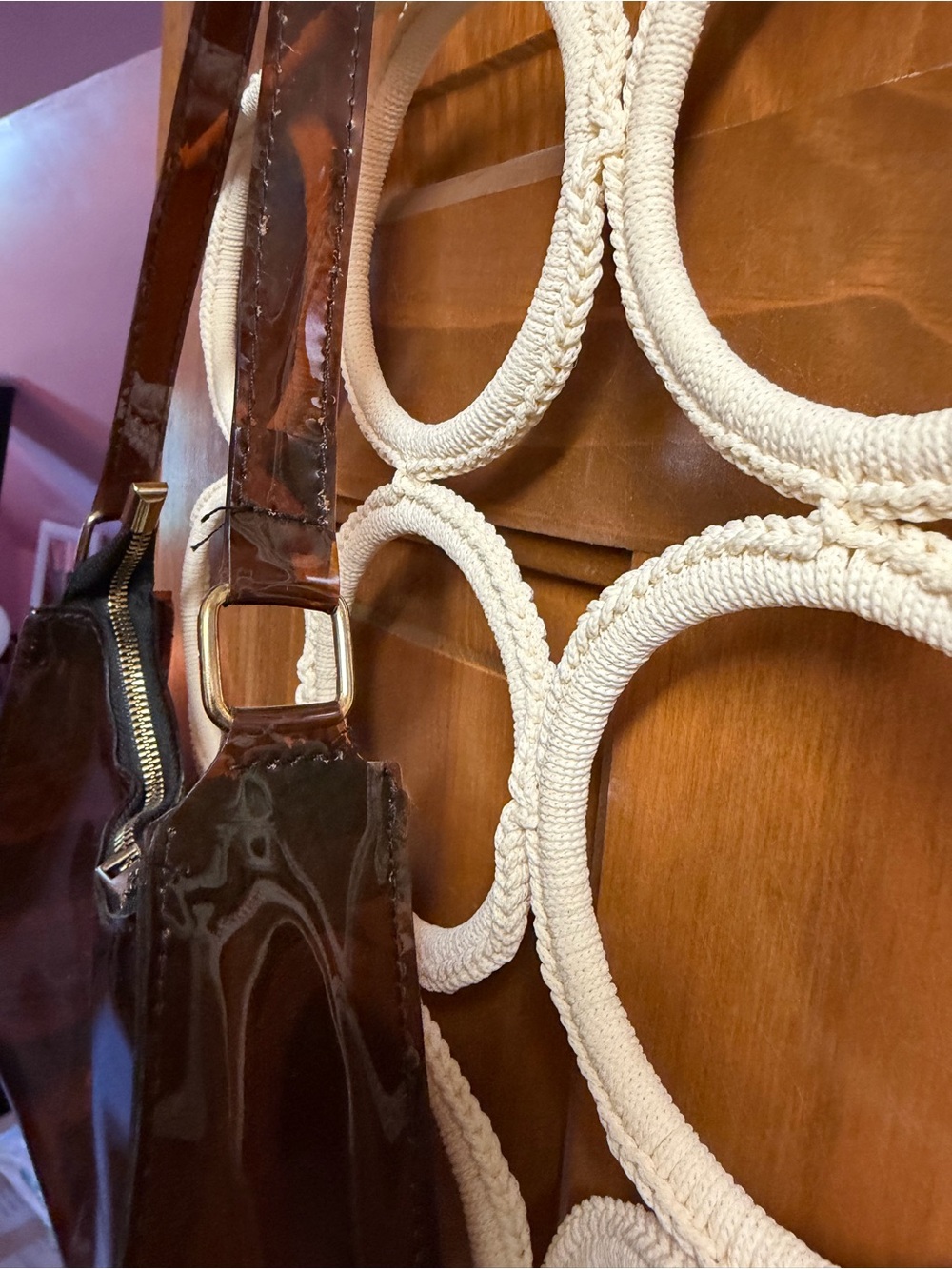 Transparent Amber Shoulder Bag - Women - Picture 2 of 2